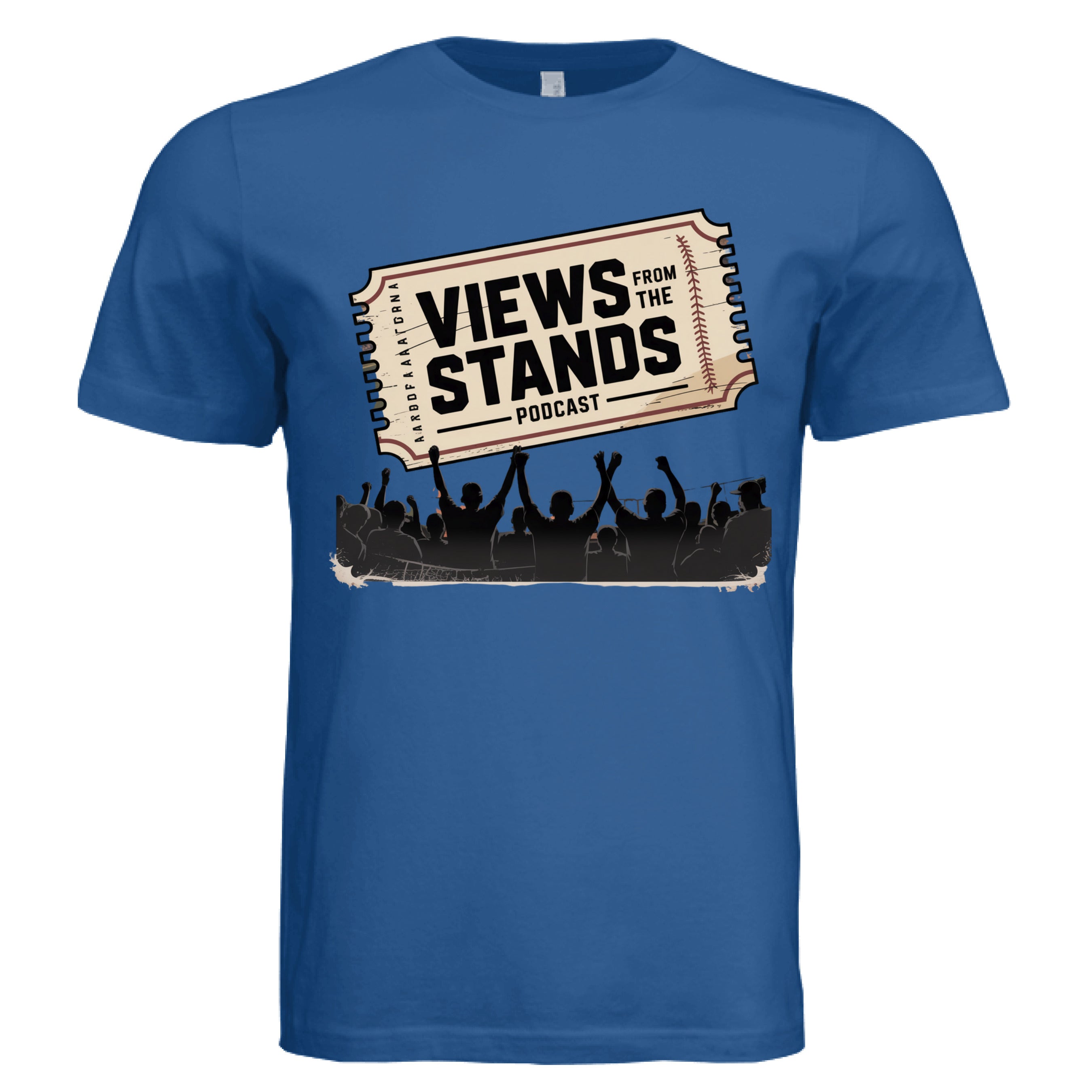 Solid True Royal Triblend - FRONT