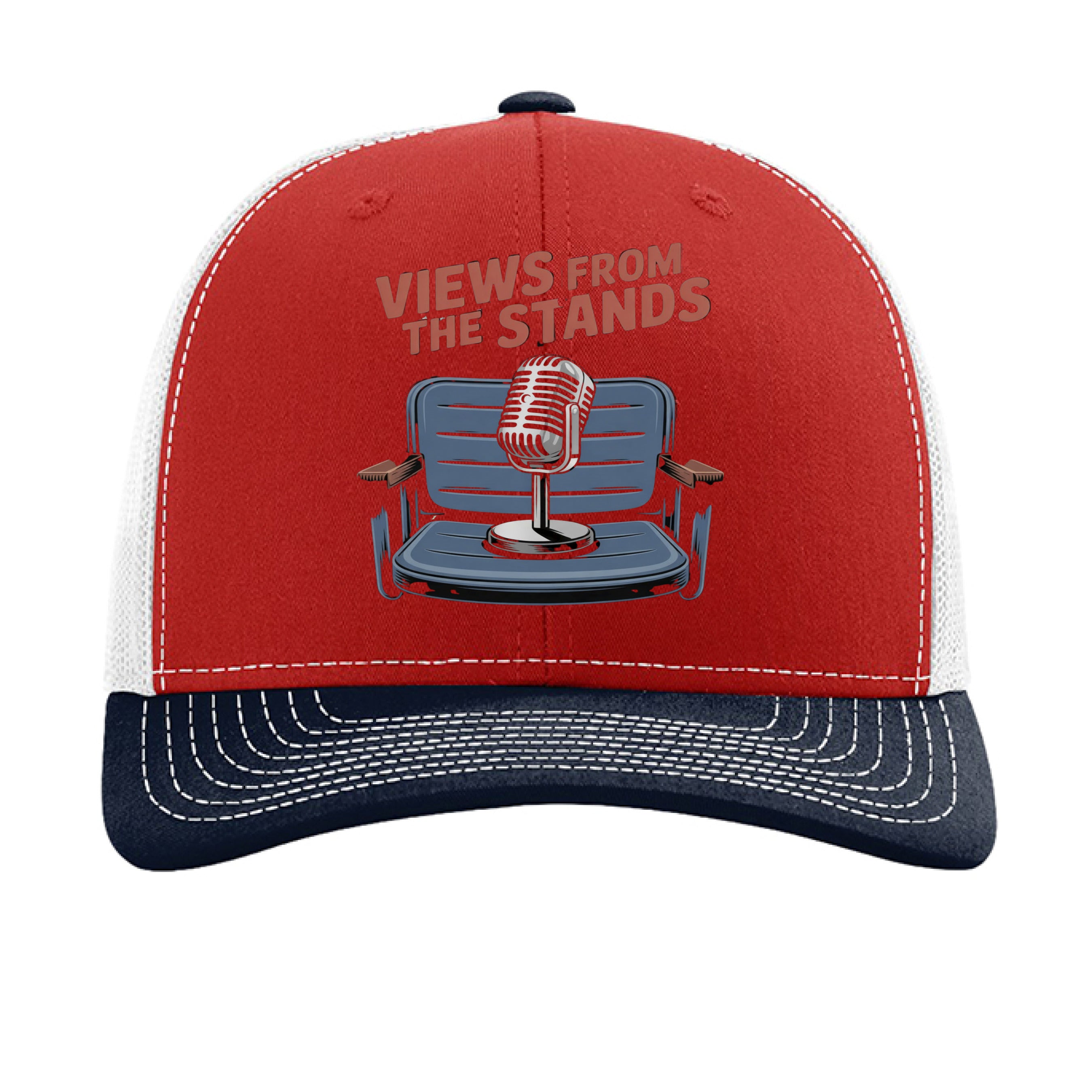 Red/ White/ Navy - FRONT