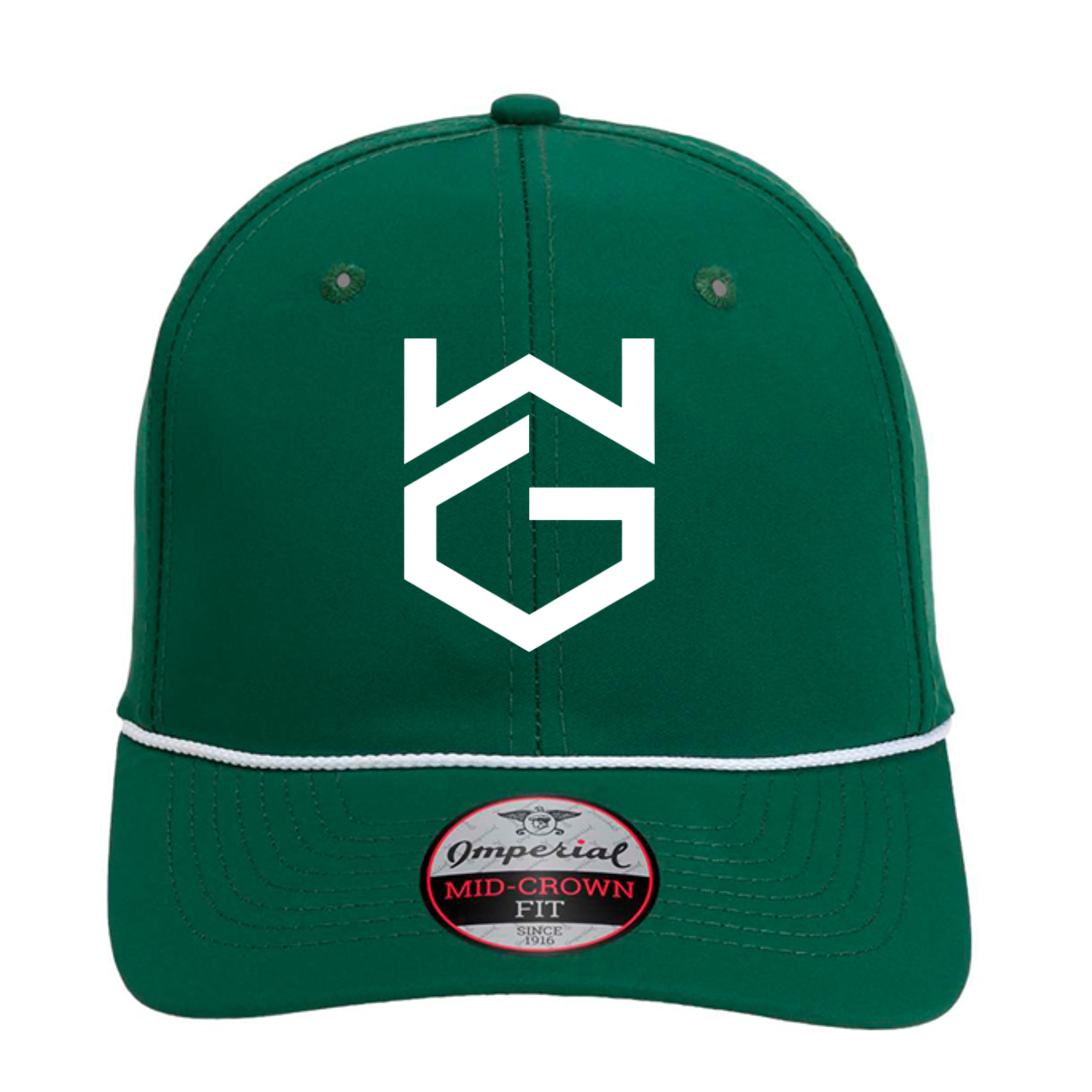 Forest/ White - 7054 - FRONT